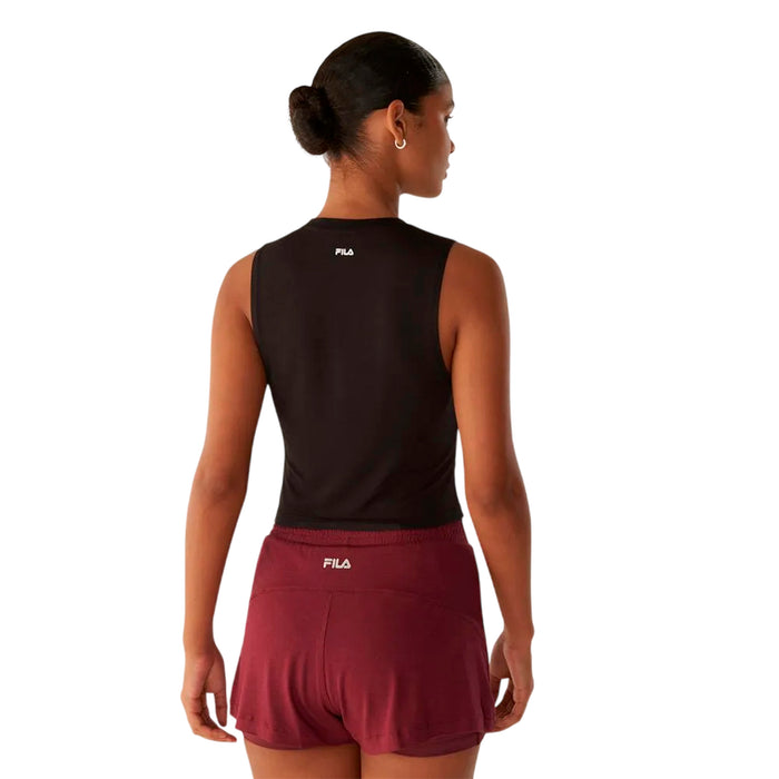 F12TR00029-160 Fila Prendas Remeras Femenino Training Twist Smart Cotton Black