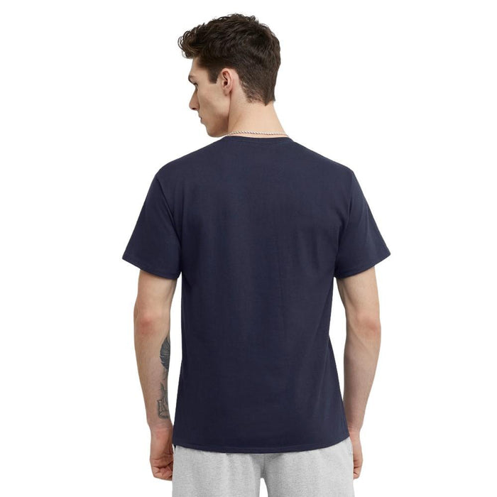Champion T-Shirt Masculino Classic Jersey Tee Navy