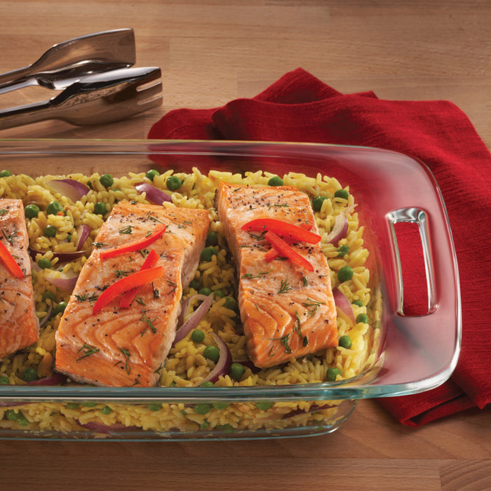 071160055728 PYREX EASY GRAB 2.85L OBLONG BAKING DISH