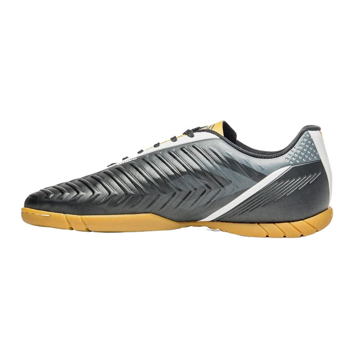U01FB044-912 Umbro Calzados Unisex Futbol Indoor Fifty IV Dorado/Negro/Blanco
