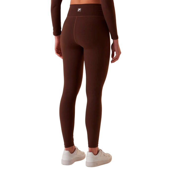F12AT01092-3540 FILA PRENDAS CALZAS FEMENINO TRAINING TIGHTS TOUCH GYM DARK BROWN
