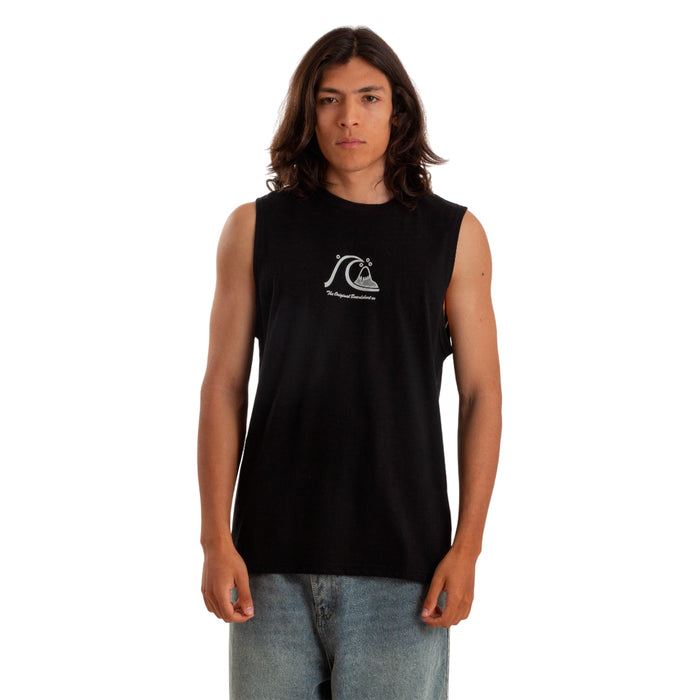 Quiksilver Musculosas Masculino Moda The Original Boardshort Co Negro