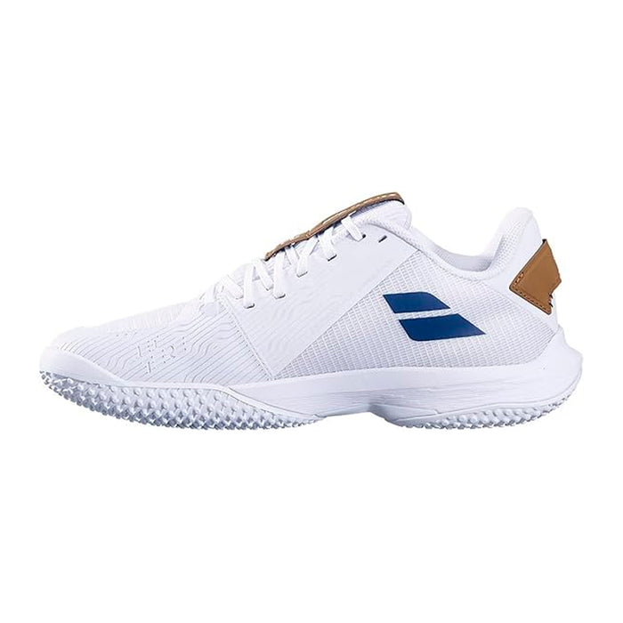 3A0S25C946-1097 BABOLAT CALZADOS DEPORTIVOS MASCULINO TENIS JET TERE 2 SAND GRASS WIMBLEDON WHITE/BLUE NAVY