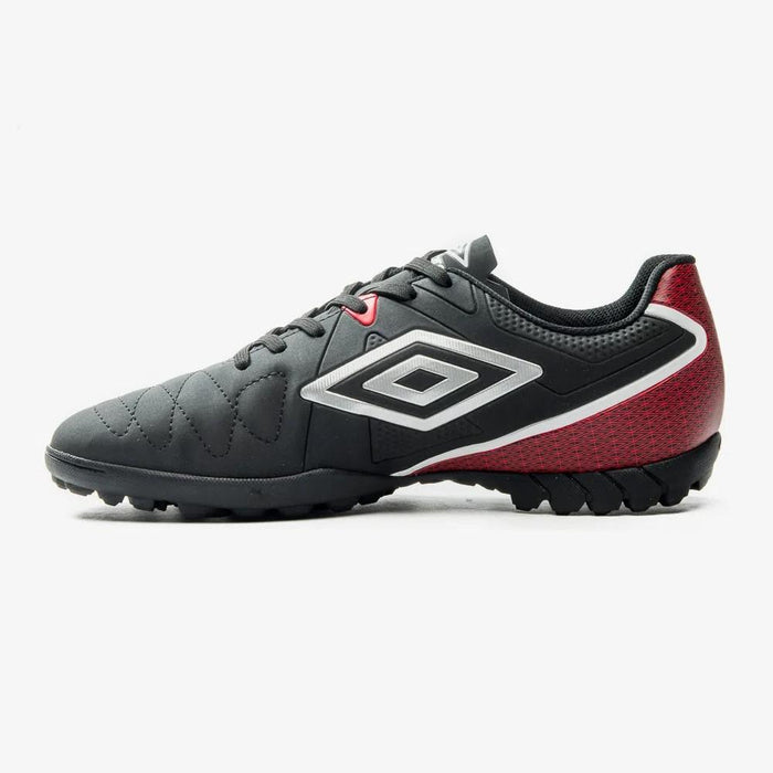 Umbro Futbol Society Masculino Attak Eternal Negro/Plata/Rojo