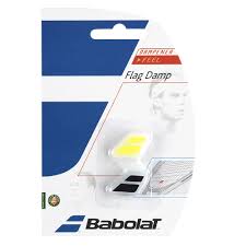 Babolat Tenis Antivibradores Flag Damp X2 Negro/Amarillo