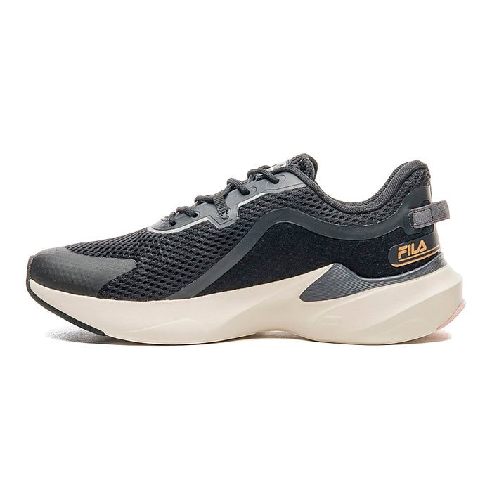 51J728X-6682 FILA CALZADOS DEPORTIVOS FEMENINO RUNNING RECOVERY BLACK/ALLOY/GOLDEN