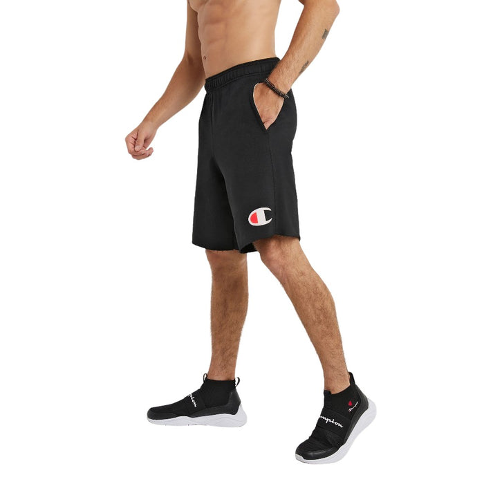 Champion Short Masculino 9-Inch Graphic Jersey Short Black