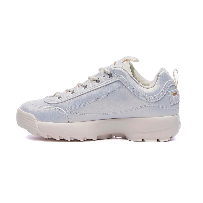 Fila Heritage Niños Moda Disruptor Beige/Oro/Blanco