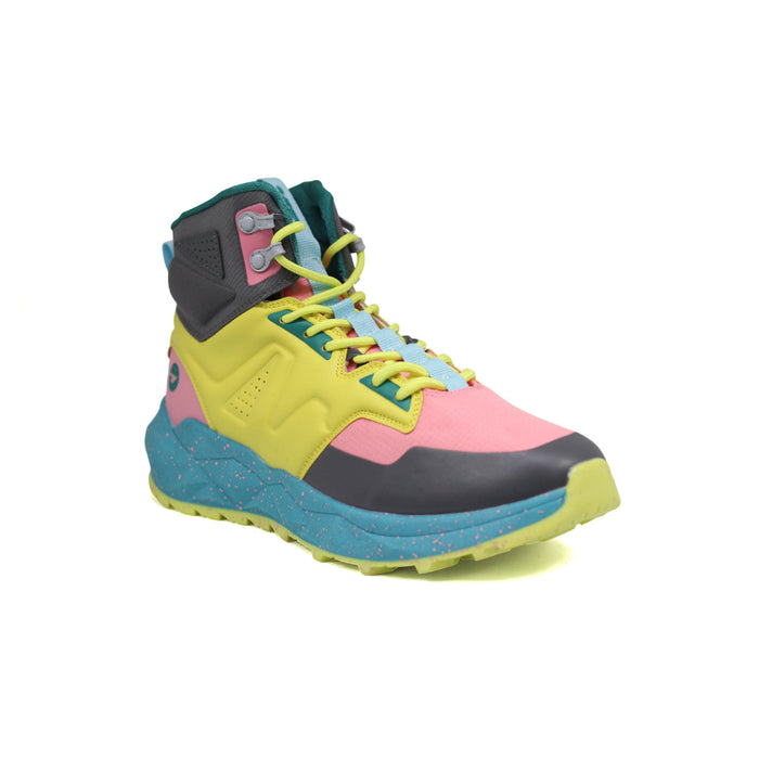 Hitec Deportivos Niños Hiking Geo Sand Trail Mid Yellow/Lt Pink