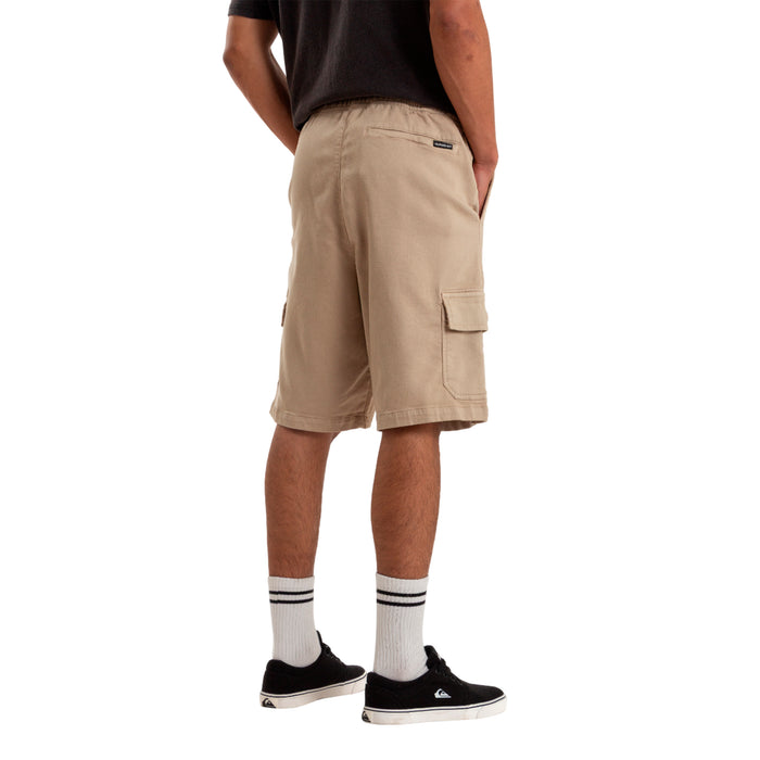Quiksilver Bermudas Masculino Moda Bruno Beige