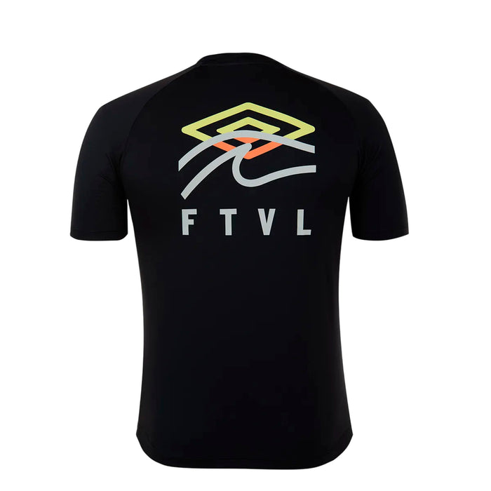 U11PF00109-111 Umbro Prendas Remeras Masculino Futevoley FTVL Flame Negro