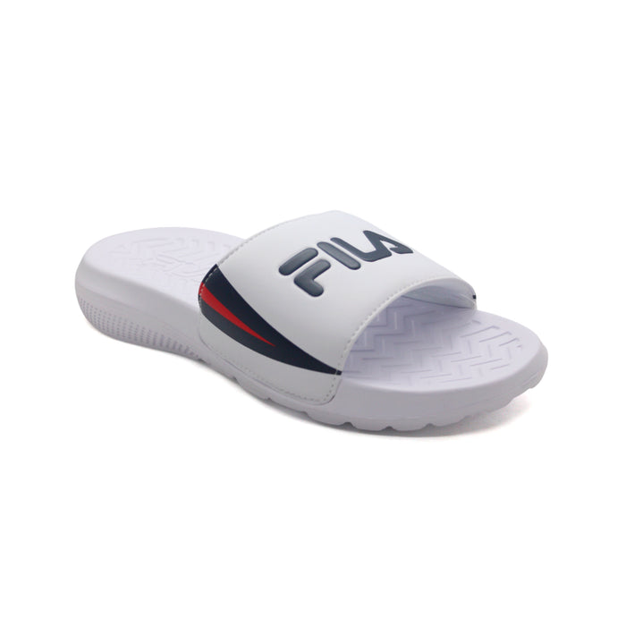 WT21335-WNRF FILA CALZADOS ZAPATILLAS FEMENINO MODA WS COMFORT SANDAL WHITE/FILA NAVY/FILA RED