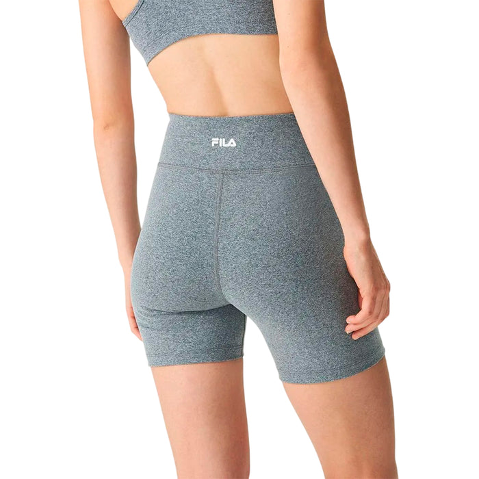 F12AT117-1959 Fila Prendas Bermudas Femenino Training Flat Life II Core Heather/White