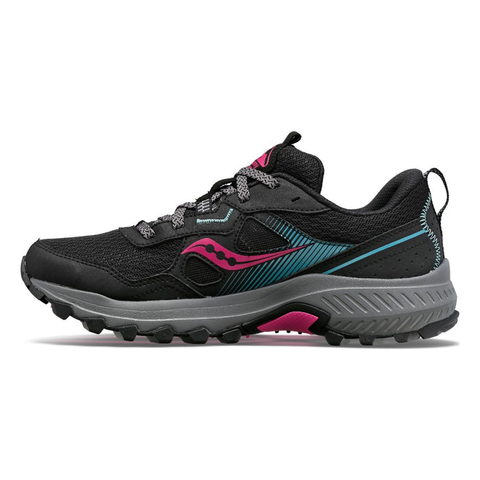 Saucony Running Femenino Excursion Tr16 Black/Fuchsia