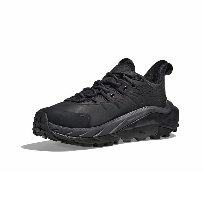 1123190-BBLC HOKA CALZADOS HIKING MASCULINO KAHA 2 LOW GTX BLACK/BLACK
