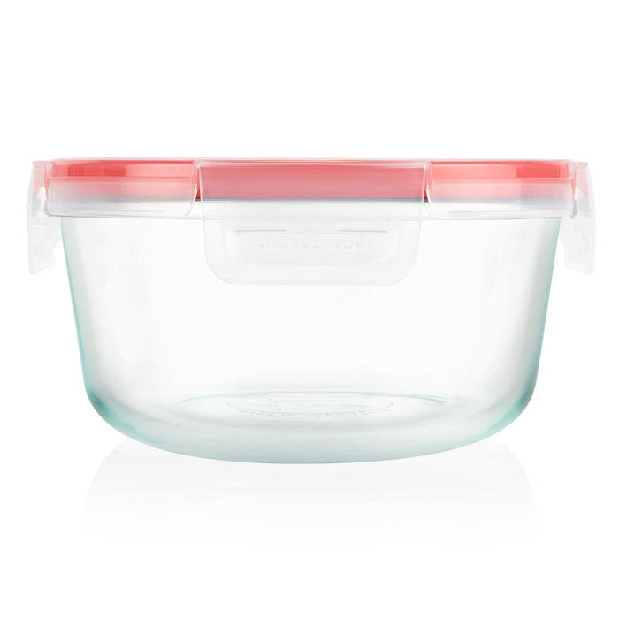 071160122413 PYREX FRESHLOCK 950ML ROUND C/TAPA PLASTICO TRASNP