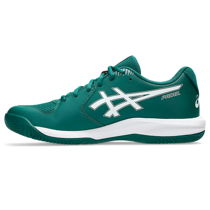 1041A546.300 Asics Calzados Deportivos Masculino Padel Gel-Dedicate 9 Padel Jewel Green/White