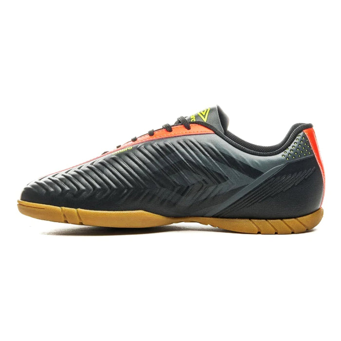 U01FB044-110 Umbro Calzados Unisex Futbol Indoor Fifty IV Negro/Negro/Coral