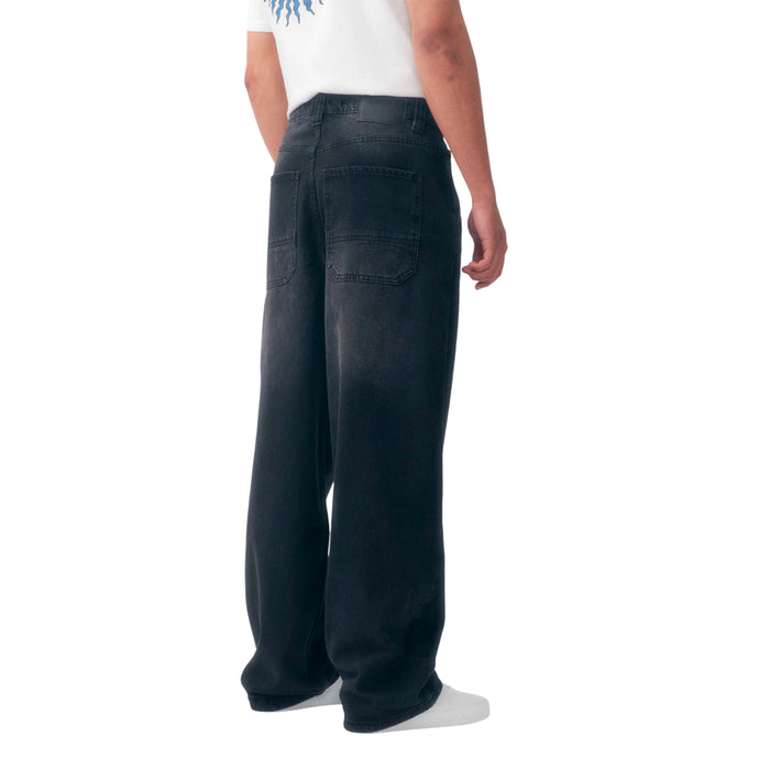 Quiksilver Jeans Masculino Moda Libre Black Washed