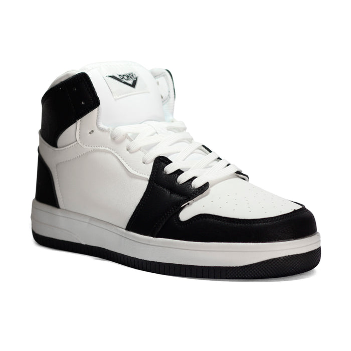 BAP2502H-M-01 PONY CALZADOS LIFESTYLE MASCULINO MODA CENTRAL SPRINT WHITE/BLACK