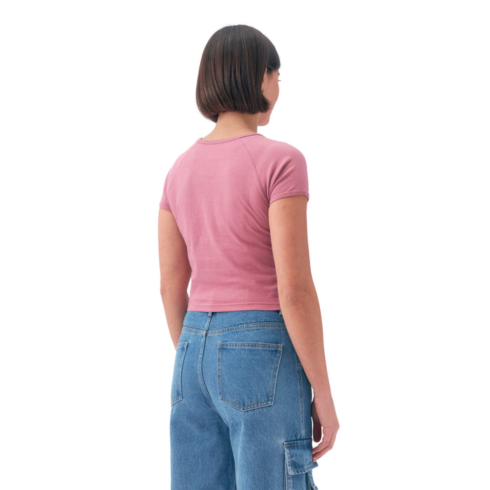26160616-84 Roxy Prendas Remeras Femenino Moda Dune Desert Rosa