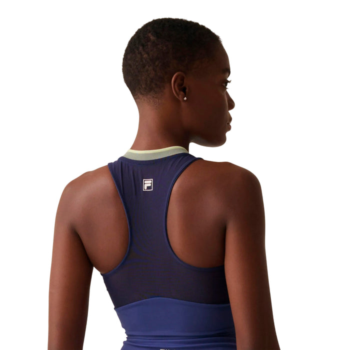 F12TN00864-3634 FILA PRENDAS TOPS FEMENINO TENIS MATCH AO CARBON BLUE/NAVY