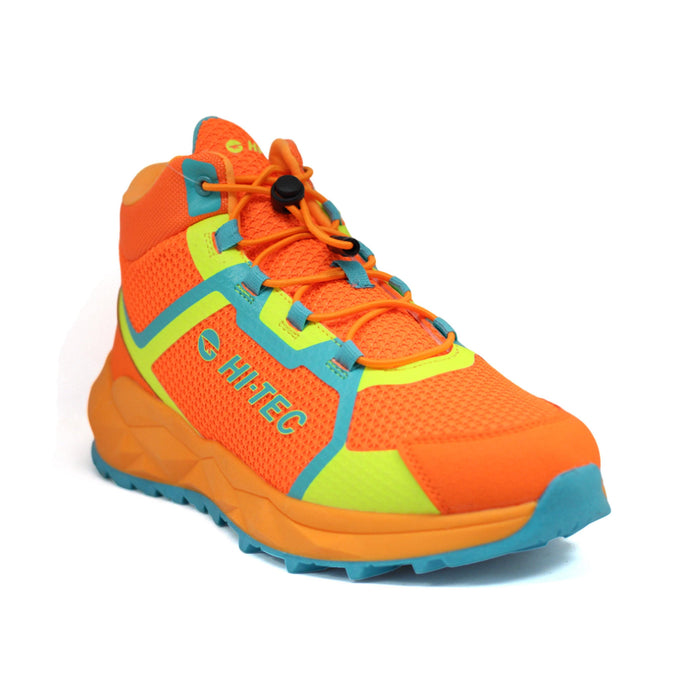 Hitec Deportivos Masculino Hiking Geo Dyn Trail Mid Orange/Orange/Aqua