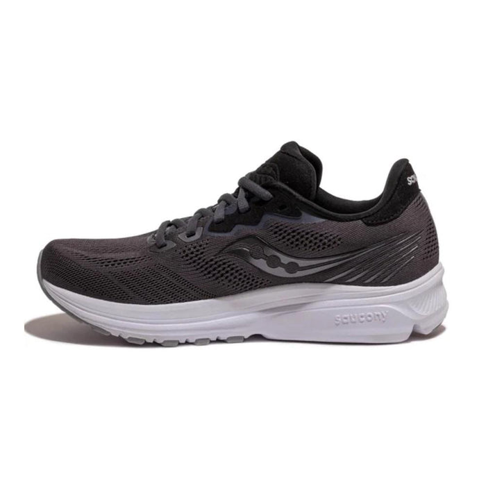Saucony Running Masculino Ride 14 Charcoal/Black
