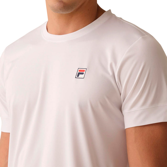F11TN00266-1670 FILA PRENDAS REMERAS MASCULINO TENIS PLAYER F-BOX II BRANCO/BRANCO