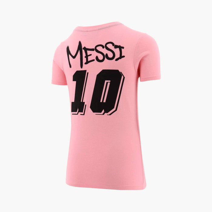 Messi Remeras Niños Ten Active pink