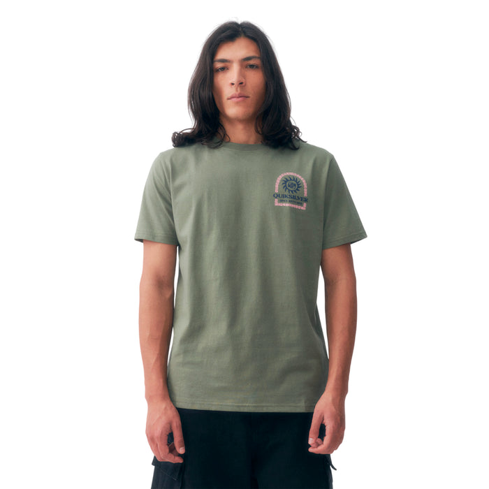 Quiksilver Remeras Masculino Moda Sun Power Green