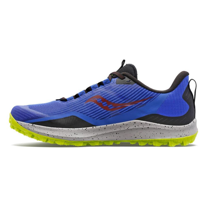 Saucony Trail Masculino Peregrine 12 Blue Raz/Acid