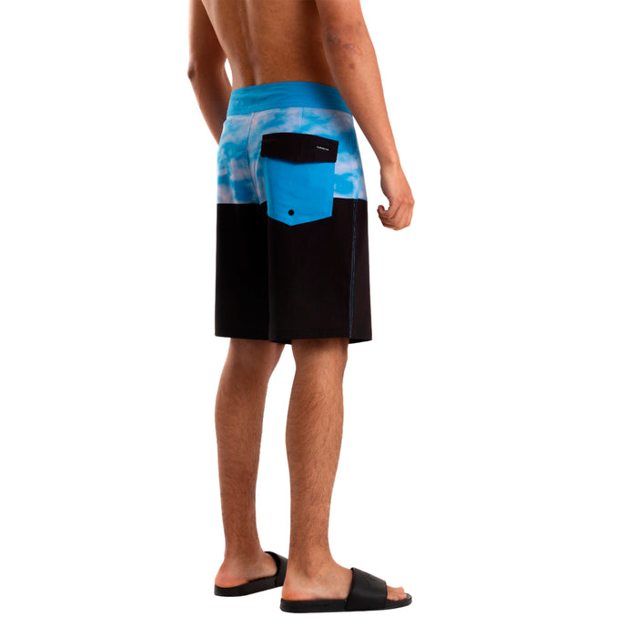 Quiksilver Shorts de Baño Masculino Moda Boardshort Division Skydye