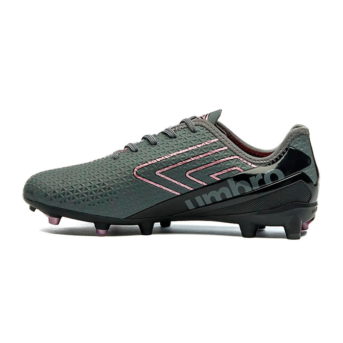 Umbro Campo Masculino Futbol Chrome Grafito/Negro/Rosa