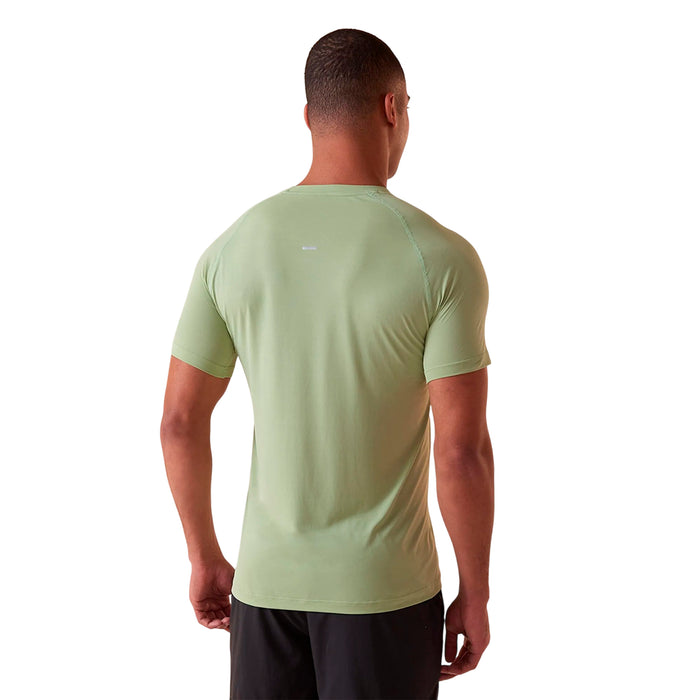 F11R00241-3665 FILA PRENDAS REMERAS MASCULINO RUNNING BIO III VERDE SALVIA CLARO