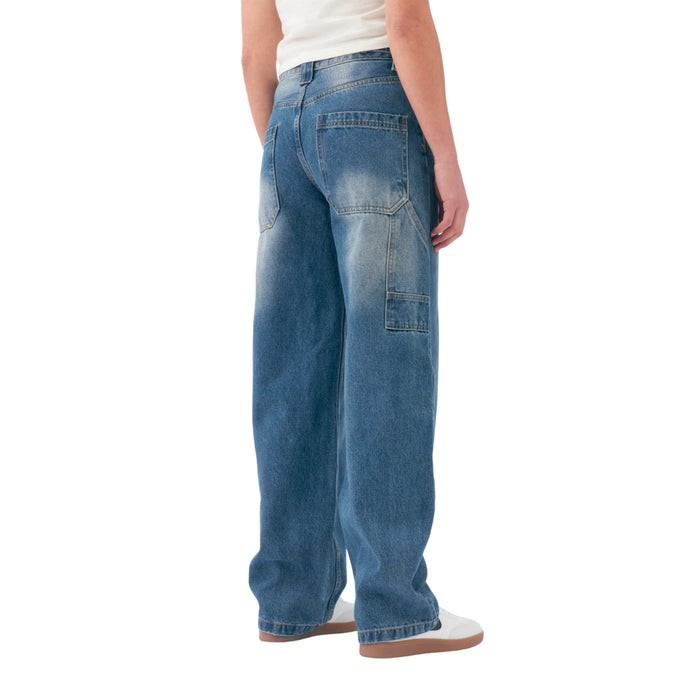 Roxy Jeans Femenino Moda Alma Mid Blue