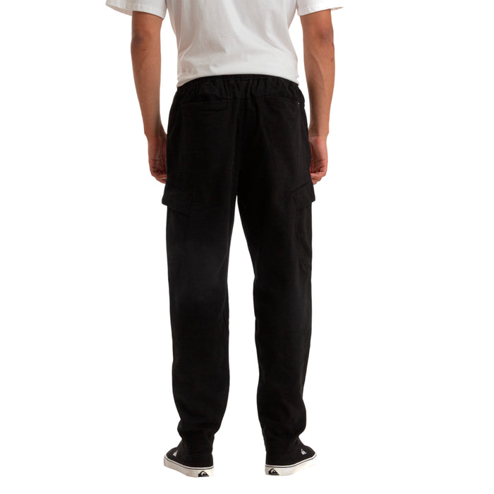 Quiksilver Pantalones Masculino Moda Cargo Martin Black