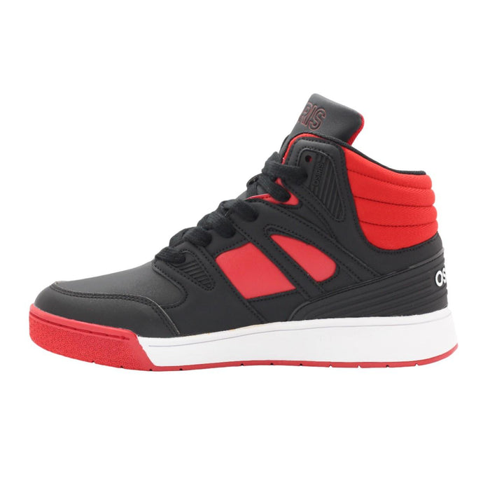 Osiris Masculino Ranger Hi Black/Red