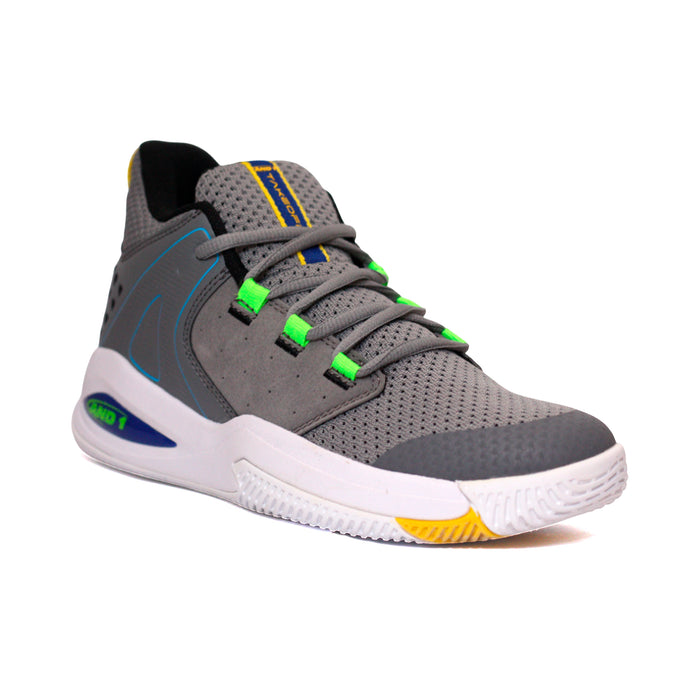 AD90104M-NHX AND1 CALZADOS DEPORTIVOS MASCULINO BASQUET TAKE OFF 3.0 MED GREY/WHITE TRIM/BLACK TRIM