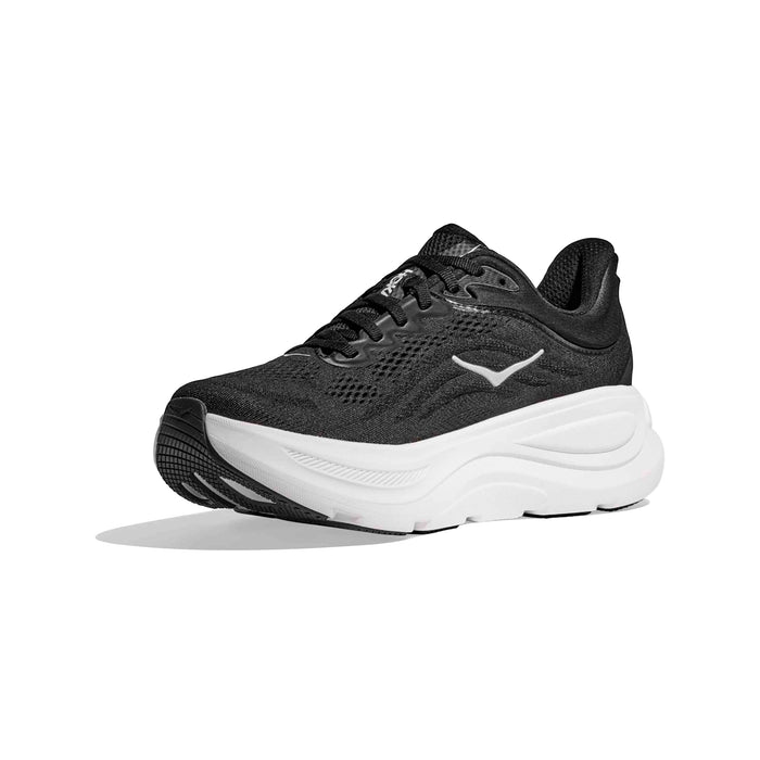 1162011-BWHT HOKA CALZADOS DEPORTIVOS MASCULINO RUNNING BONDI 9 BLACK/WHITE
