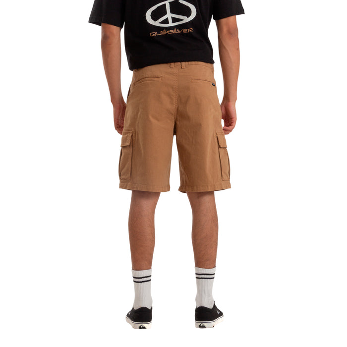 Quiksilver Bermudas Masculino Moda Hugo Camel
