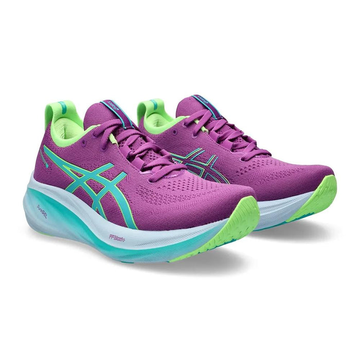 Asics Running Femenino Gel Nimbus 26 Lite Show/Illuminate Green