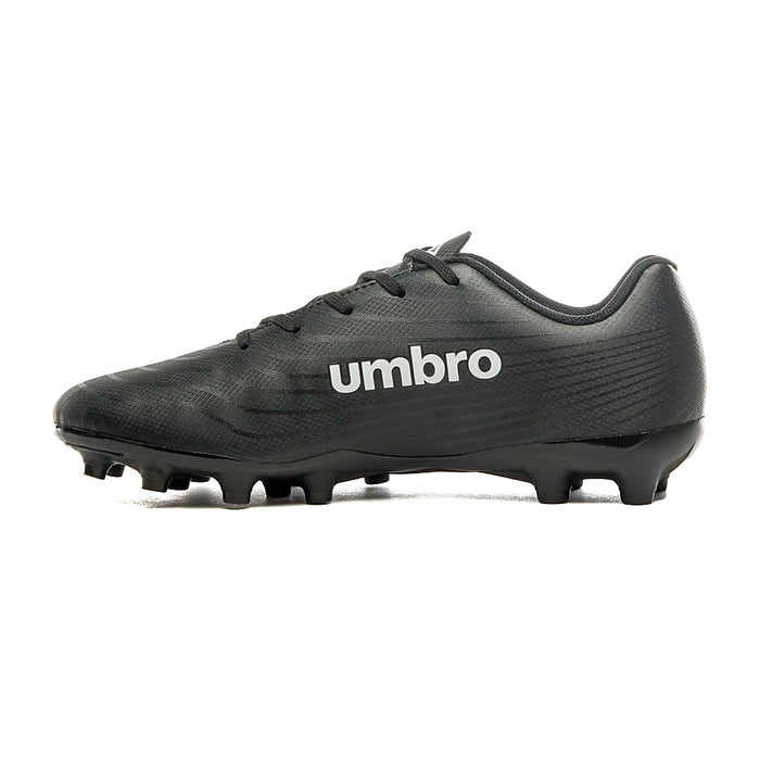 Umbro Campo Masculino Futbol Glaze Negro/Plata/Blanco