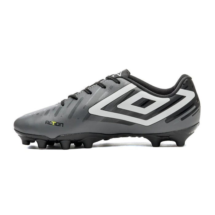 Umbro Campo Masculino Futbol Action Grafito/Negro/Blanco