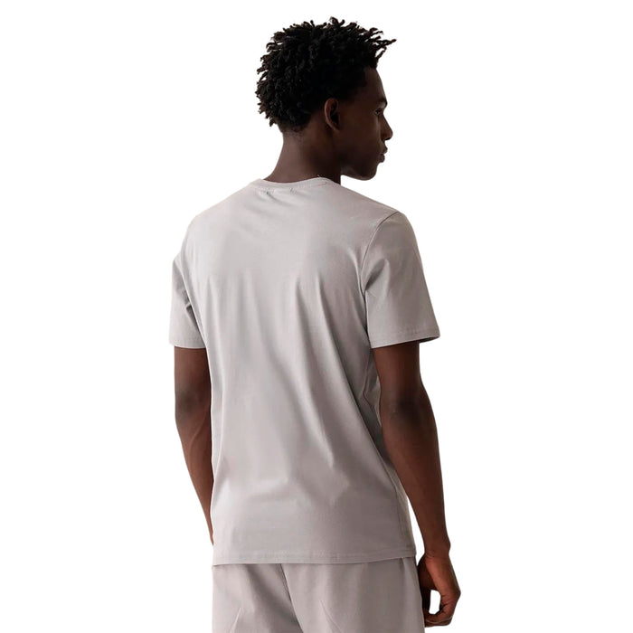 F11L204-1219 FILA PRENDAS REMERAS MASCULINO MODA REGULAR CLASSIC CINZA MEDIO