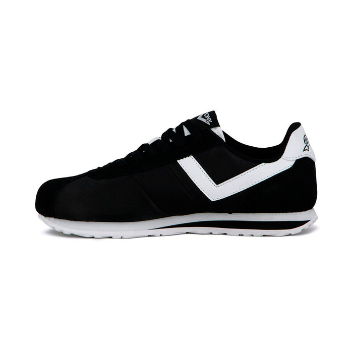 HUDSON-T-13 PONY CALZADOS LIFESTYLE FEMENINO MODA HUDSON BLACK/WHITE