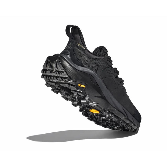 1123190-BBLC HOKA CALZADOS HIKING MASCULINO KAHA 2 LOW GTX BLACK/BLACK