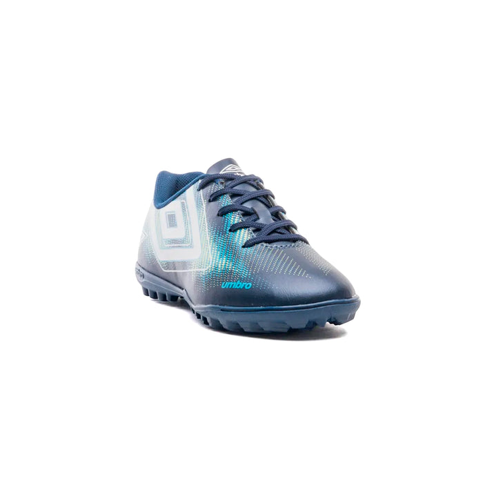 U01FB00329-723 Umbro Calzados Society Masculino Futbol Heatmap Marino/Blanco/Azul