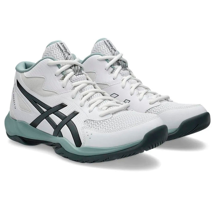 1071A132.100 Asics Calzados Deportivos Masculino Voley Gel-Rocket Mt 12 White/Steel Grey