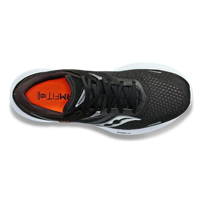 Saucony Running Femenino Ride 16 Black/White